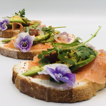 Bruschetta Saumon avocat