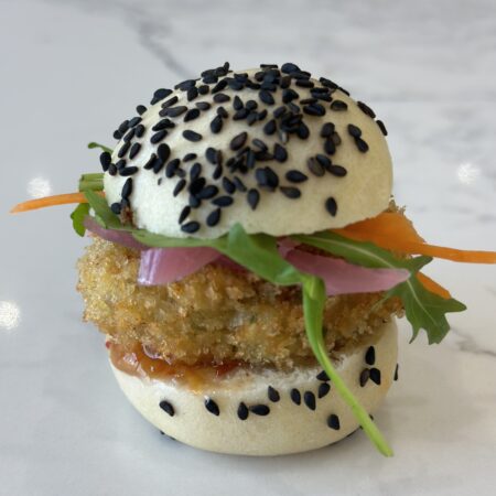 Bao Poulet croustillant