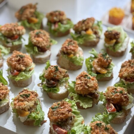 Bruschetta Poulet Croustillant